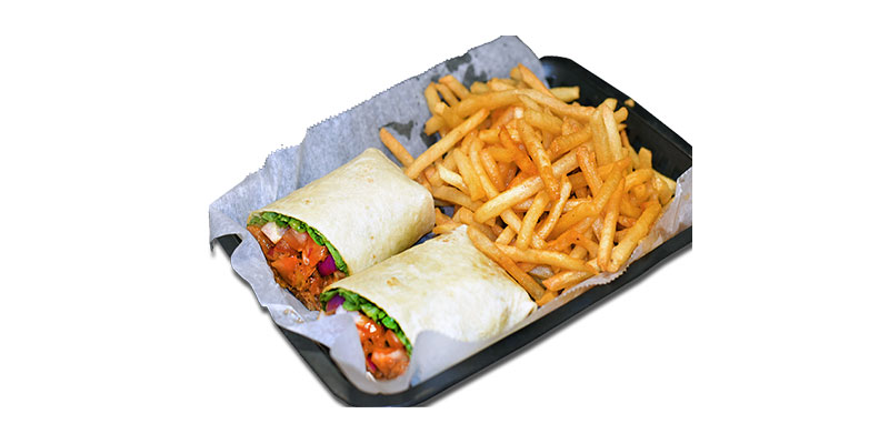 Tuna Cucumber Wasabi Wrap (Spicy)